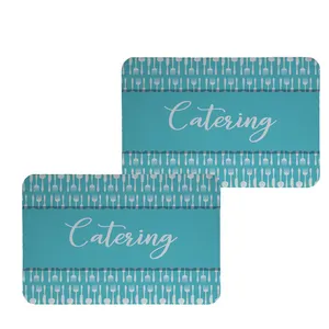 زیربشقابی طرح کارد و چنگال کد 8298 مجموعه 2 عددی