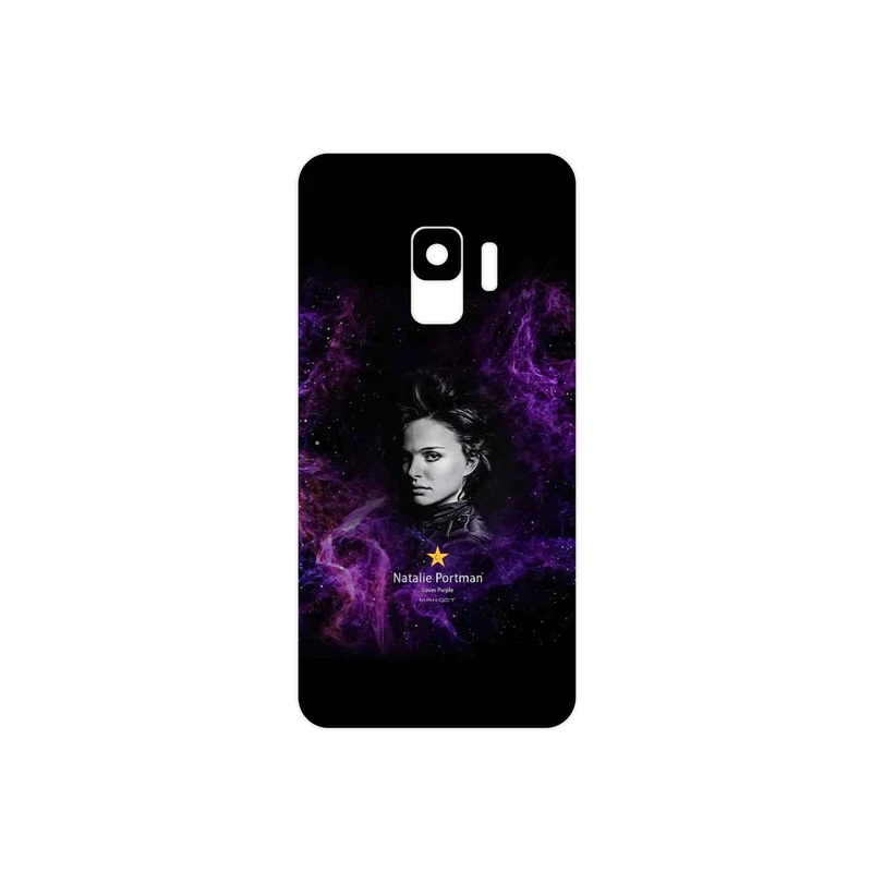 برچسب پوششی ماهوت مدل Natalie Portman مناسب برای گوشی موبایل سامسونگ Galaxy S9