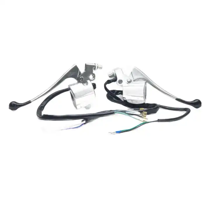 قلوه و دسته فرمان و جاپایی موتور سیکلت مدل 72 مناسب برای هندا 125 مجموعه 6 عددی