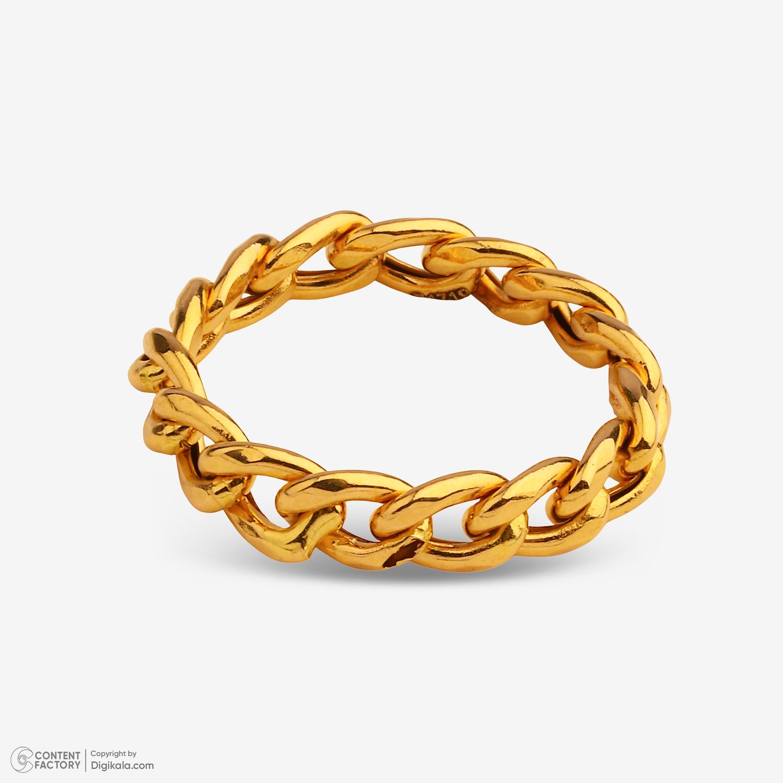 انگشتر طلا 18 عیار زنانه با طرح کارتیه مدل 0827 سایز 54 - - 3