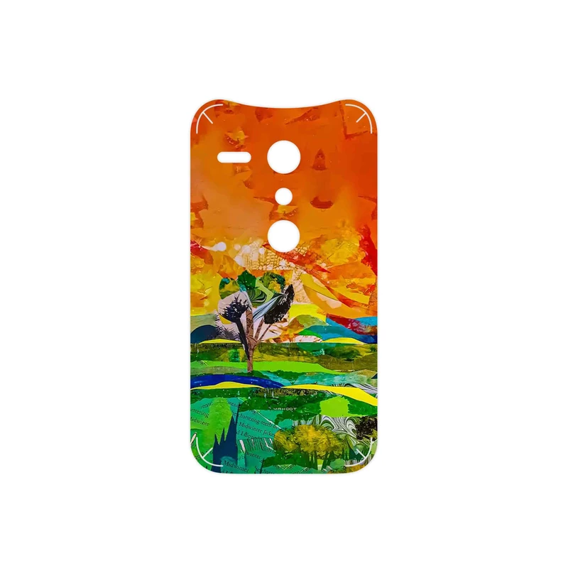 برچسب پوششی ماهوت مدل Collage of Painting مناسب برای گوشی موبایل موتورولا Moto G