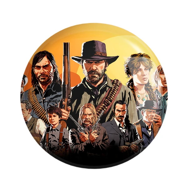 مگنت خندالو طرح رد دد Red Dead کد 10290