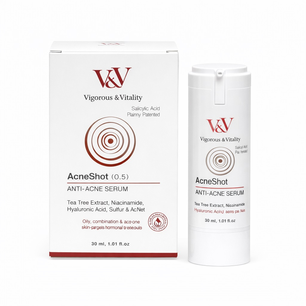 سرم ضد جوش ویگرس اند ویتالیتی  مدل AcneShot مناسب برای پوست‌های چرب و مختلط حجم 30 میلی‌لیتر