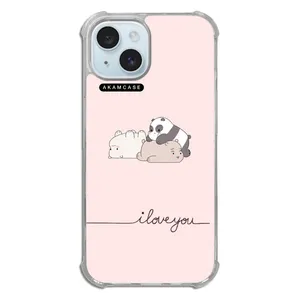 AKAM AMCWTA15-BARE BEAR12 Cover For Apple iPhone 15