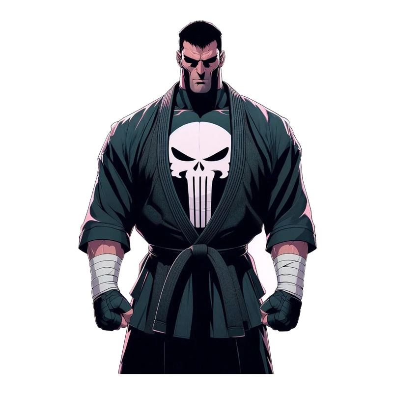 استیکر لپ تاپ و موبایل مدل سریال طرح پانیشر مارول مجازاتگر Punisher Marvel کد 4109