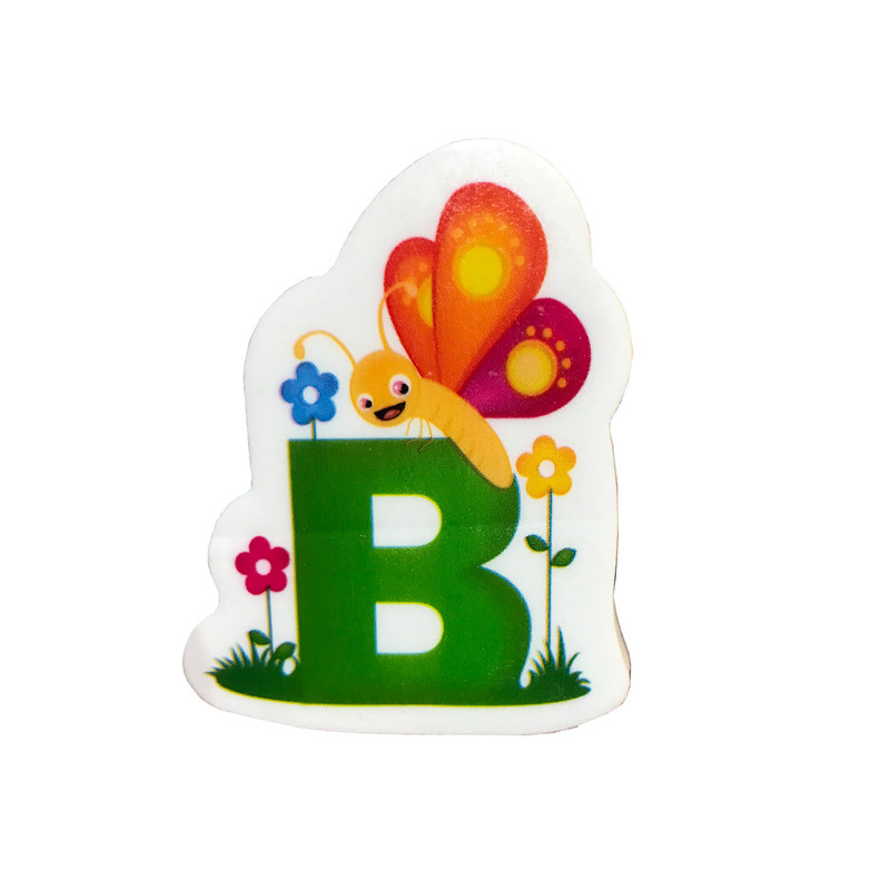 پاک کن طرح الفبای انگلیسی مدل B12