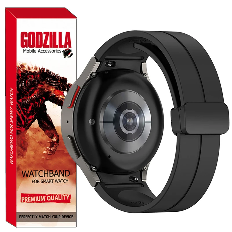 بند گودزیلا مدل MAGNETIC مناسب برای ساعت هوشمند سامسونگ Galaxy Watch6 Classic 47mm