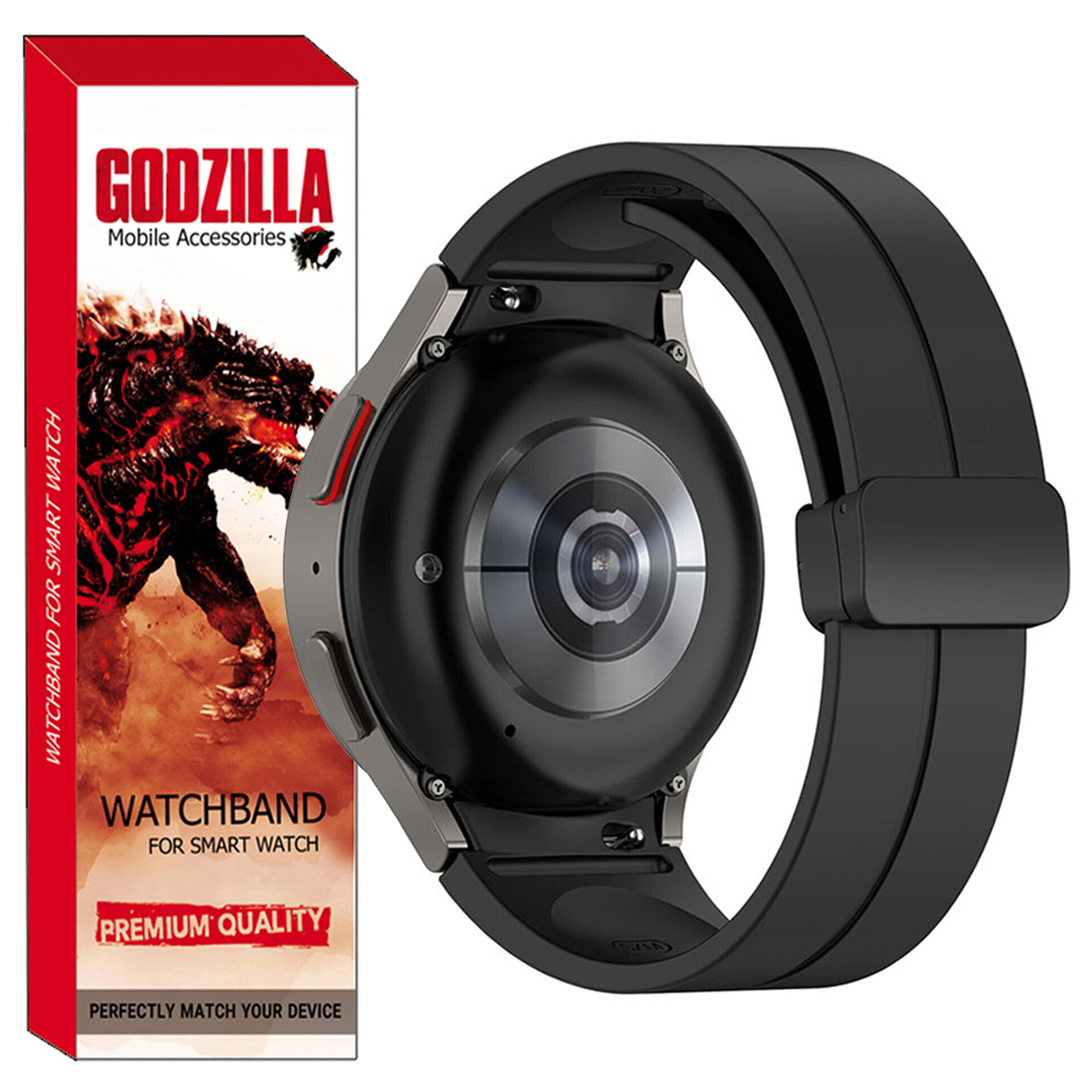 بند گودزیلا مدل MAGNETIC مناسب برای ساعت هوشمند سامسونگ Galaxy Watch6 44mm