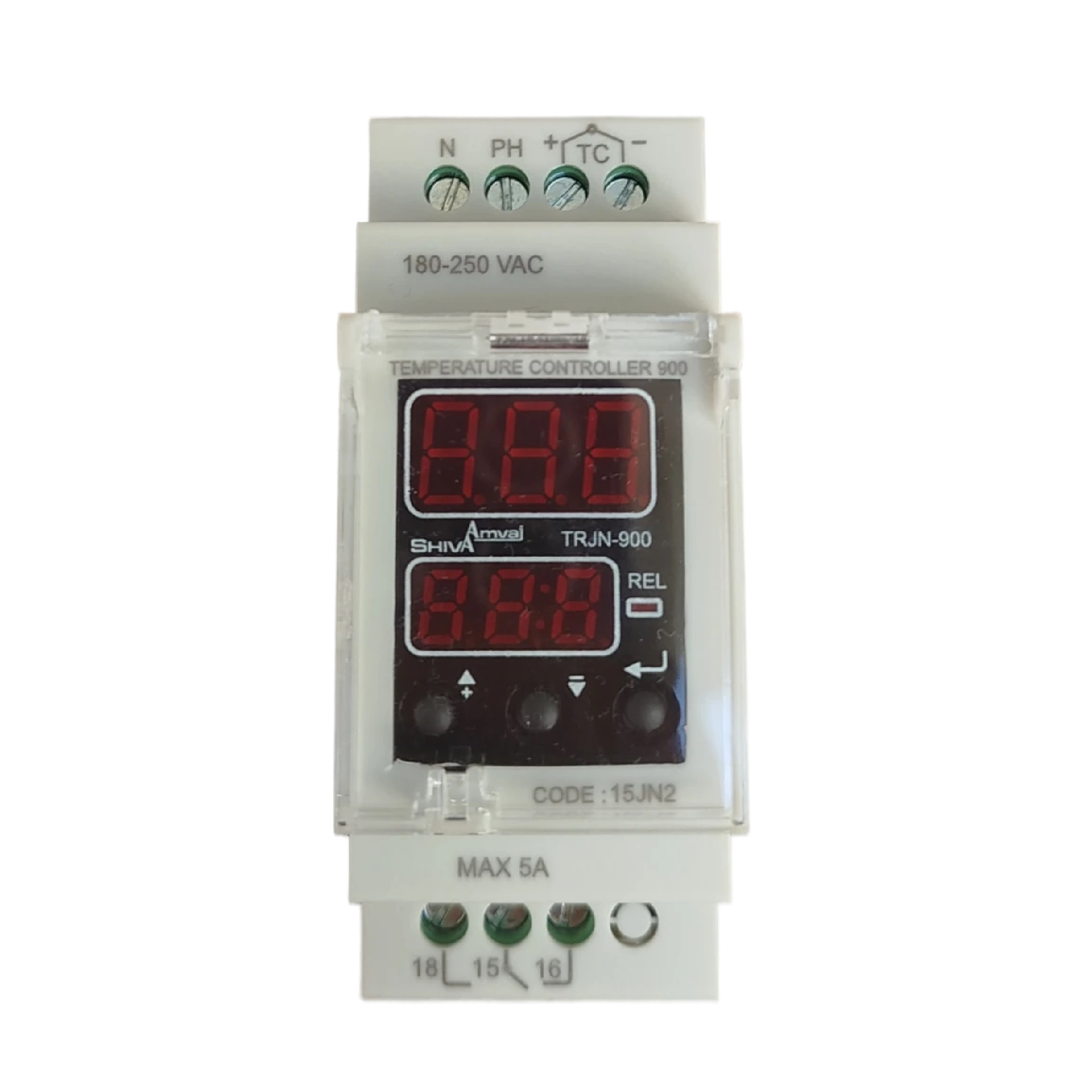 ترموستات کنترلر دما شیوا امواج مدل TRJN-900 کد 15JN2 بسته سه عددی