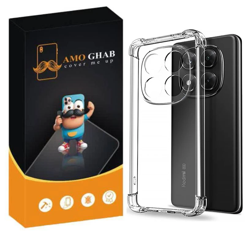 کاور عمو قاب مدل Crystal مناسب برای گوشی موبایل شیائومی Poco X7