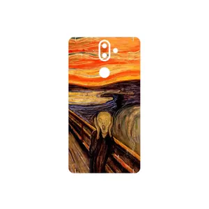 MAHOOT The Scream of Munch Cover Sticker for Nokia 8 Sirocco