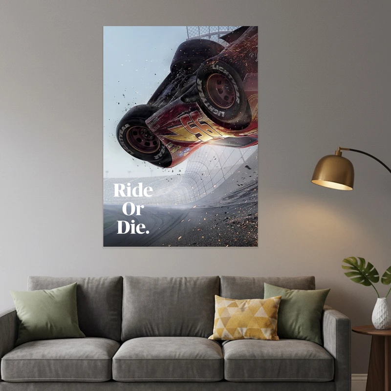 پوستر طرح مک کویین مدل  McQueen 11071