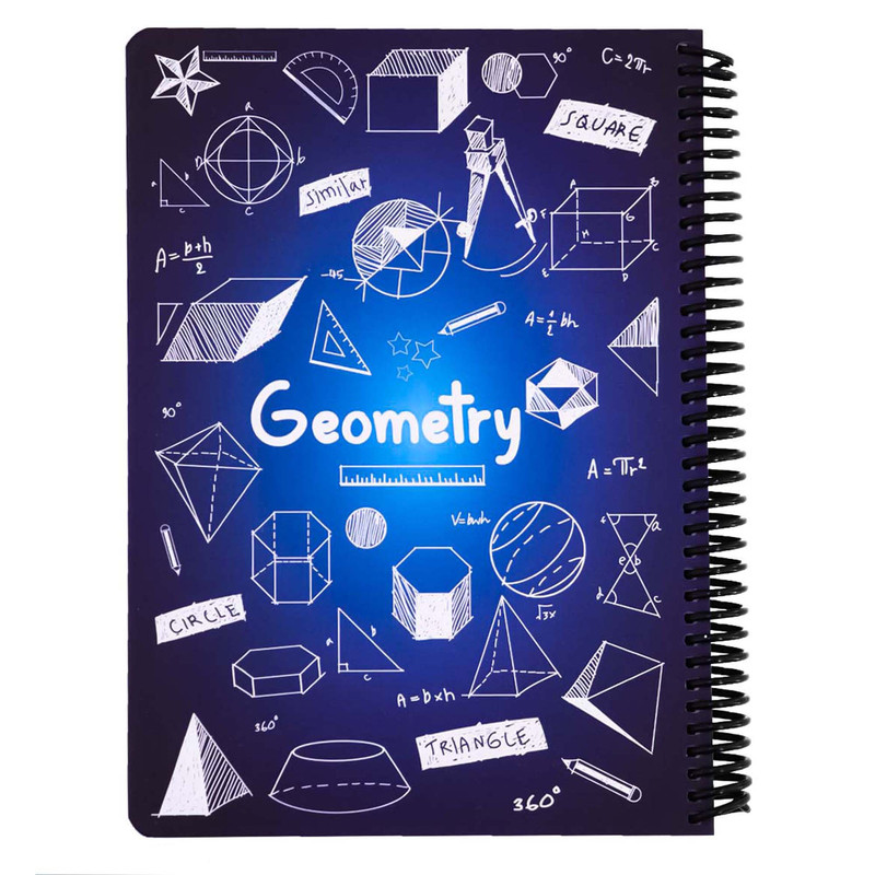 دفتر 100 برگ دات نوت مدل هندسه کد 01