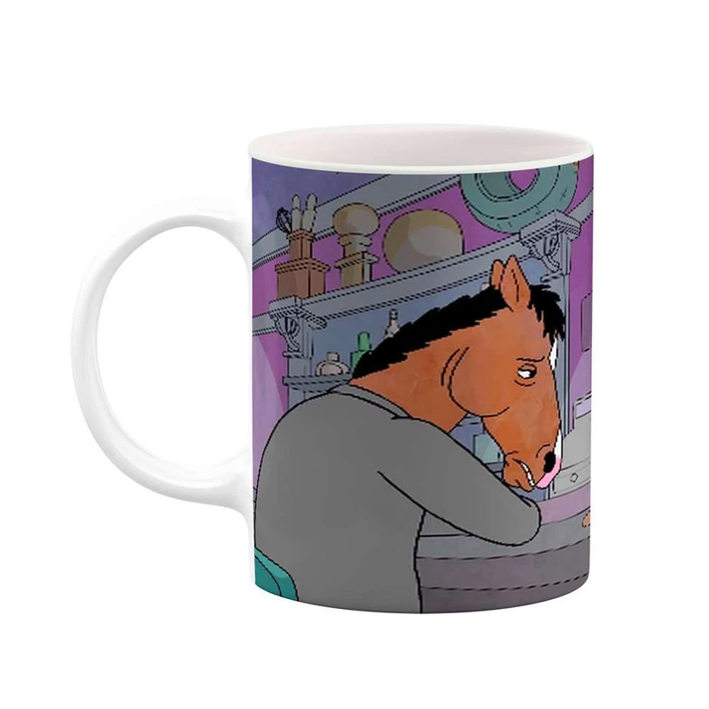 ماگ کاکتی مدل کارتون BoJack Horseman کد mgh22325