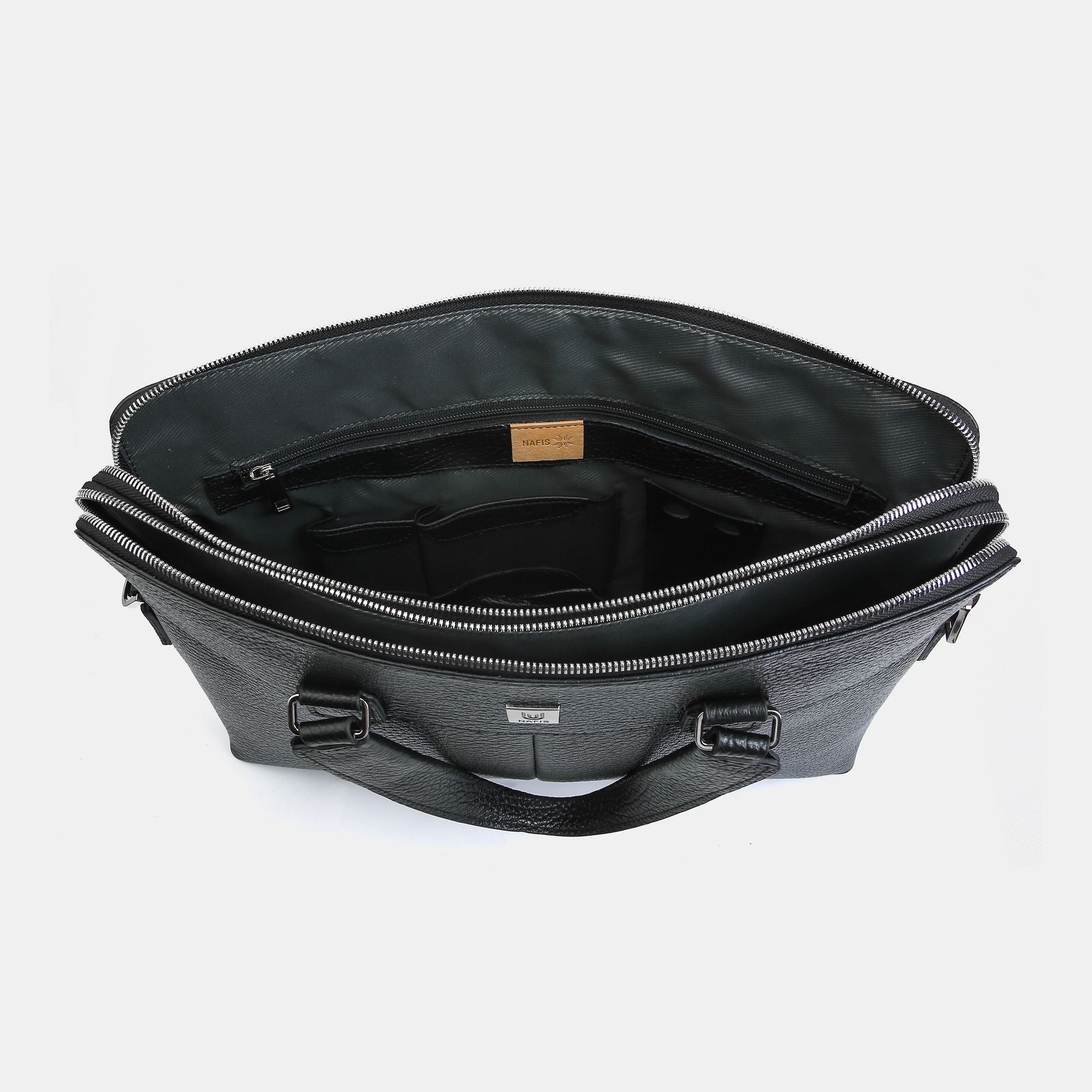 کیف اداری مردانه چرم نفیس مدل 41000176 -  - 6