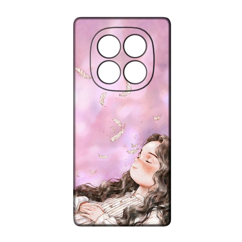 کاور طرح دخترانه کد 176 مناسب برای گوشی موبایل شیائومی Redmi Note 14 Pro Plus