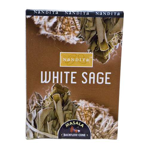 عود ناندیتا مدل دست ساز آبشاری رایحه مریم گلی White sage