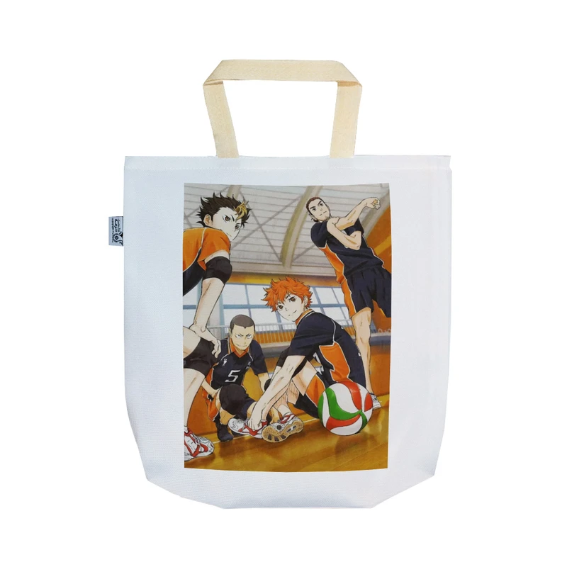 ساک خرید  ترمه طراحان ایده مدل انیمه آبشار سرنوشت Haikyu کد strm0595 - S