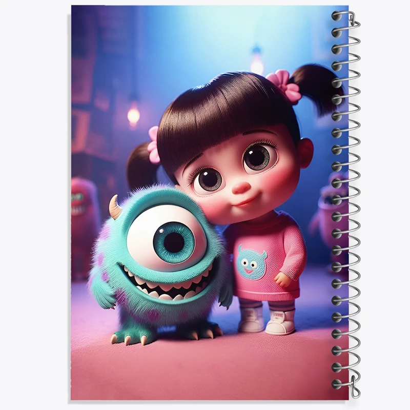 دفتر لیست خرید 50 برگ خندالو طرح کارخانه هیولاها کد F6806