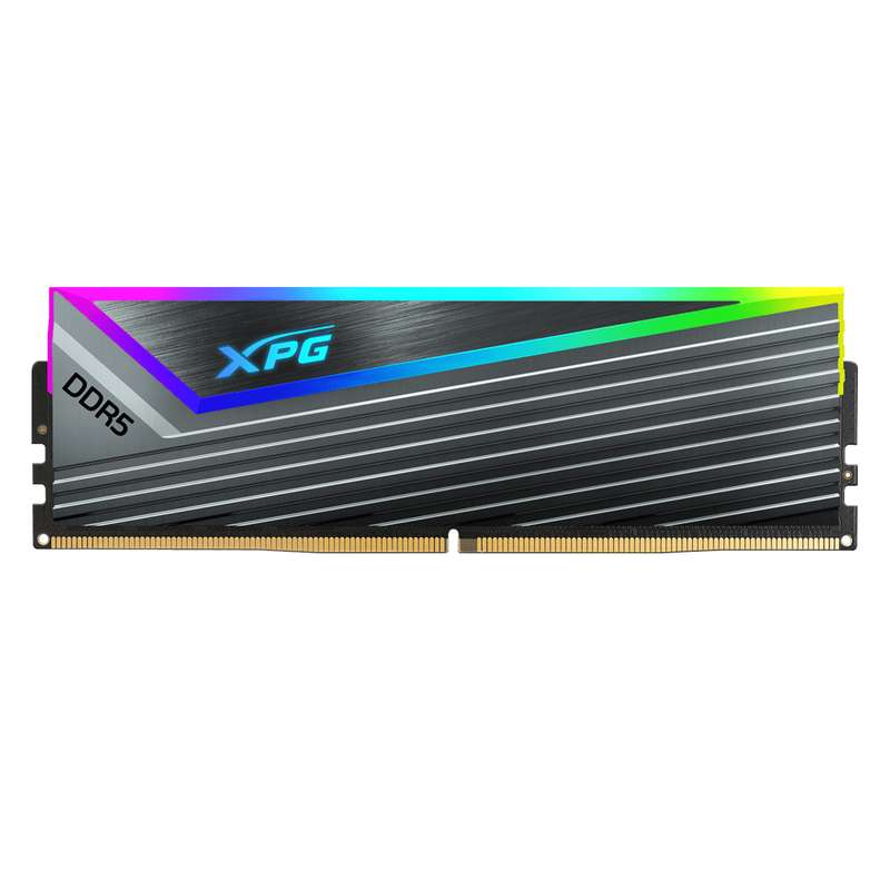 رم کامپیوتر DDR5 تک کاناله 6400 مگاهرتز CL40 ای دیتا مدل XPG CASTER RGB DRAM MODULE ظرفیت 16 گیگابایت