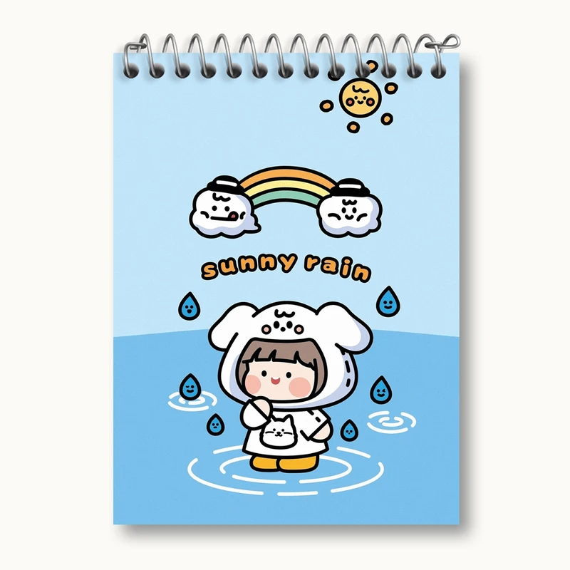 دفتر یادداشت 50 برگ خندالو مدل رورو جامپ کد 27865