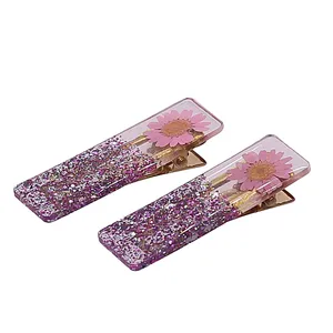 گیره مو زنانه مدل kh277 بسته 2 عددی