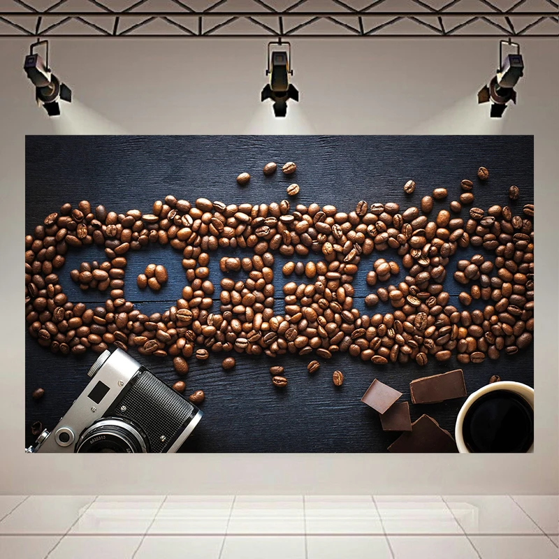 پوستر طرح قهوه مدل Coffee Beans کد  AR17840