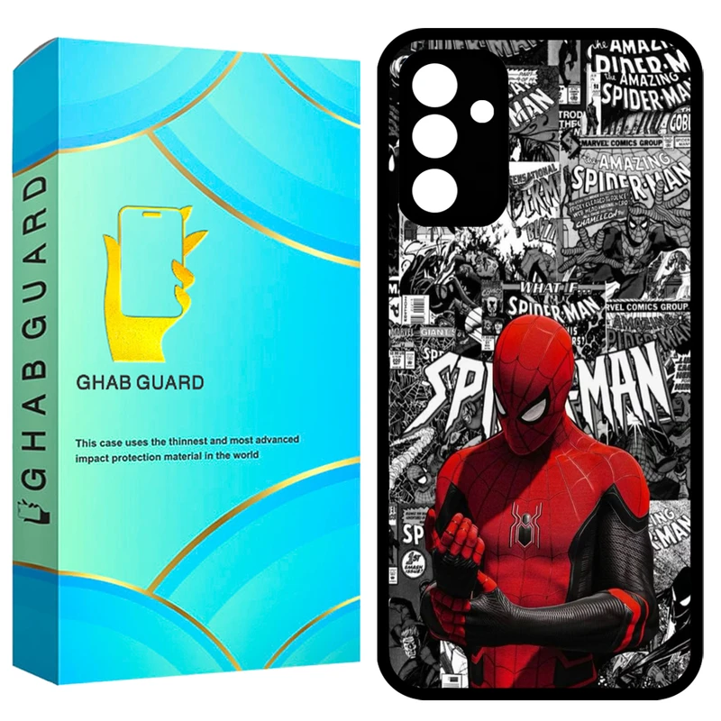  کاور قاب گارد طرح اسپایدر من مدل GCHPA34 مناسب برای گوشی موبایل سامسونگ Galaxy A34 5G 