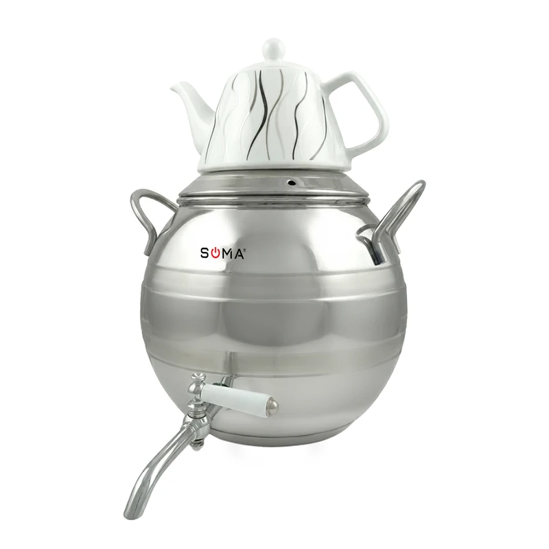 ست کتری و قوری سوما مدل so-7125 گنجایش کتری 5/5 لیتر گنجایش قوری 1 لیتر