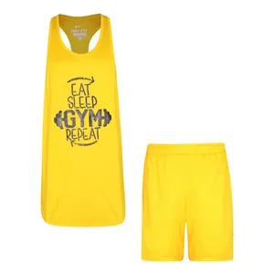 ست تاپ و شلوارک ورزشی مردانه مدل GYM003