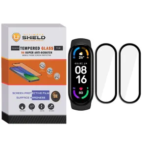  محافظ صفحه نمایش نانو آلتیمیت شیلد مدل NUL مناسب برای ساعت هوشمند شیائومی Mi Band 6 بسته دو عددی