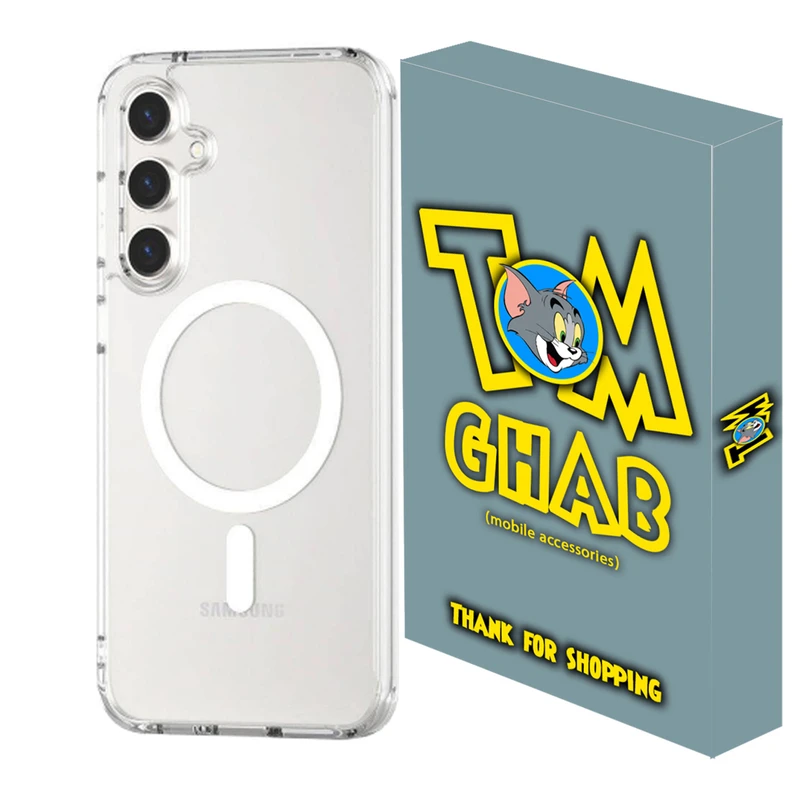 کاور تام قاب طرح Mag-safe  مناسب برای گوشی موبایل سامسونگ Galaxy A55