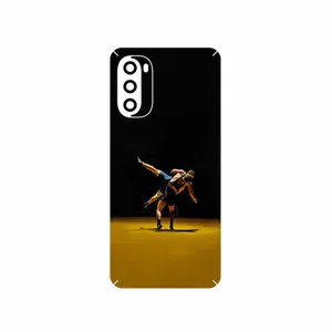 MAHOOT Wrestling Cover Sticker for Motorola Moto G52