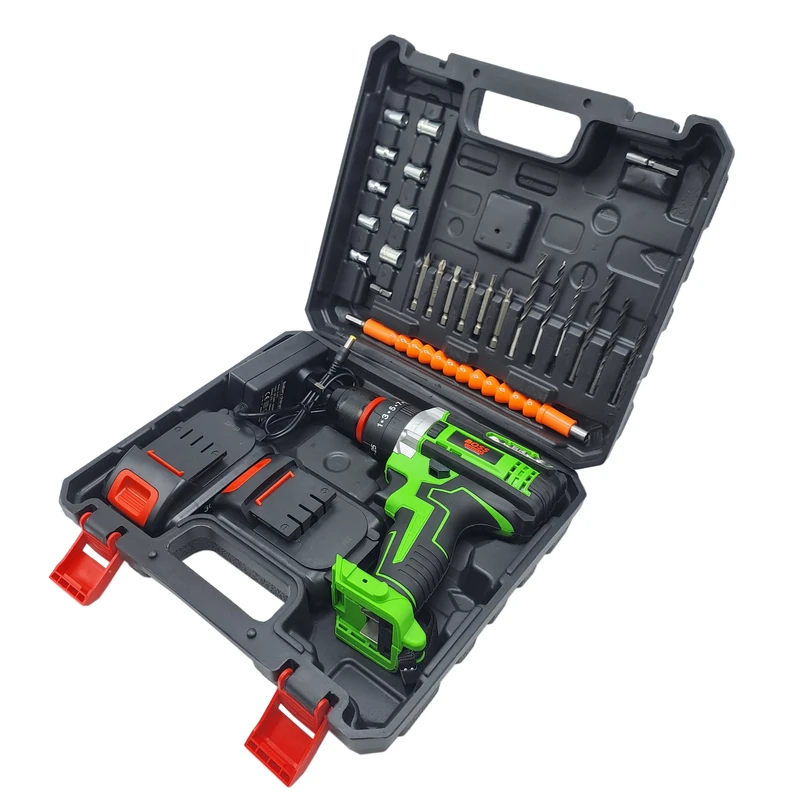 مجموعه 29 عددی دریل چکشی شارژی باس مدل  36VF MAX /LI _ ION کد2