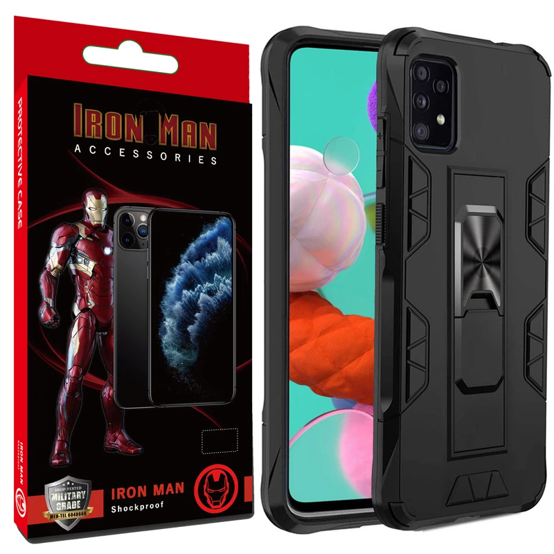  کاور آیرون من مدل Armor مناسب برای گوشی موبایل سامسونگ Galaxy A52 4G/A52 5G 