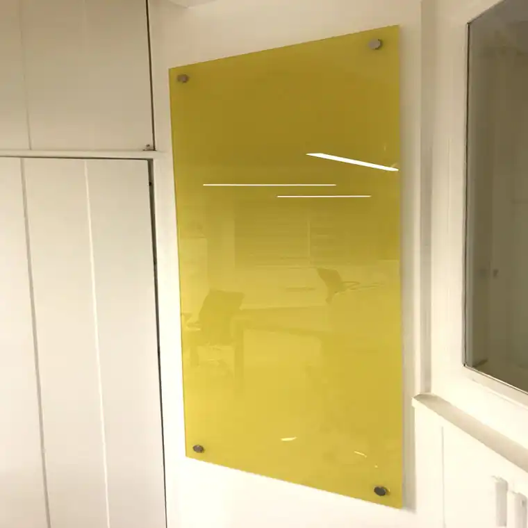 تخته وایت برد شیشه‌ ای عکسنگ مدل CG سایز 150x90 سانتی متر