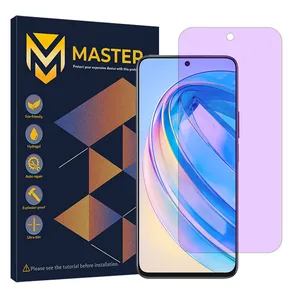 Master Eye Care model purple filter screen protector suitable for Honor X8a Mobile phone 