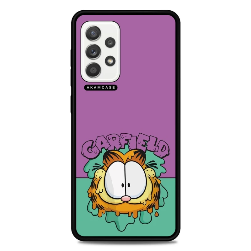 کاور آکام مدل AMC-WSGA52-GARFIELD3 مناسب برای گوشی موبایل سامسونگ Galaxy A52