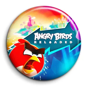مگنت گالری باجو طرح پرندگان خشمگین کد Angry birds 20