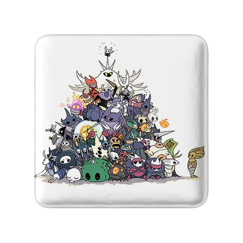 مگنت خندالو طرح بازی هالو نایت (Hollow Knight) مدل مربعی کد 32942