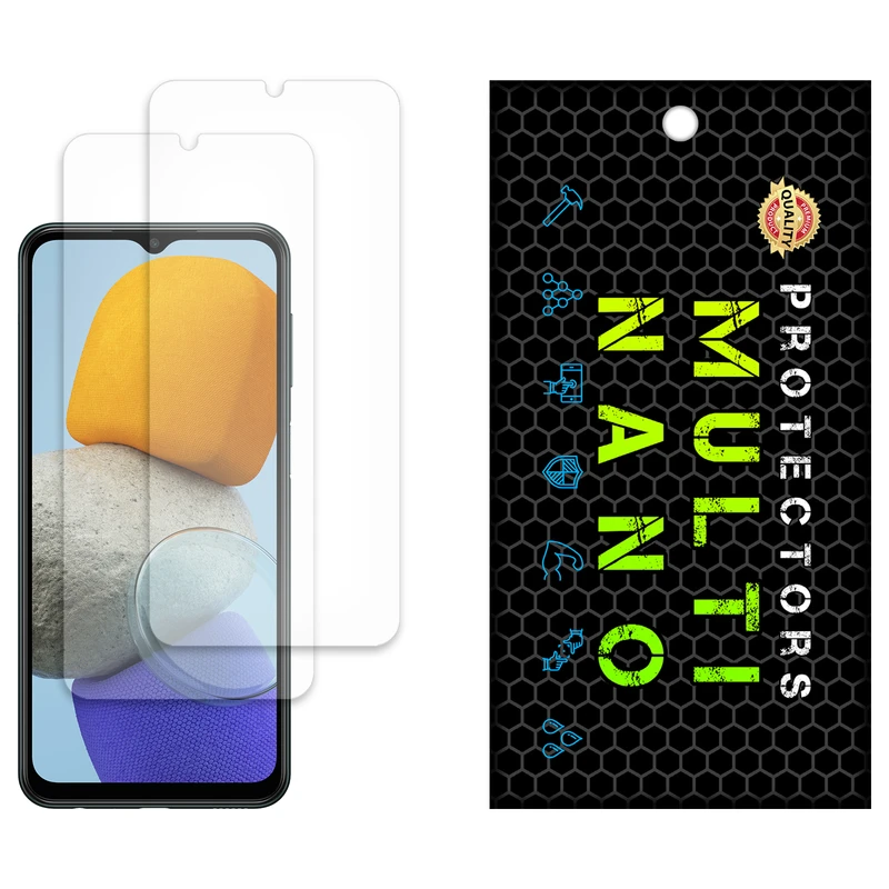 محافظ صفحه نمایش مات مولتی نانو مدل X-S2M مناسب برای گوشی موبایل سامسونگ Galaxy M23 بسته دو عددی