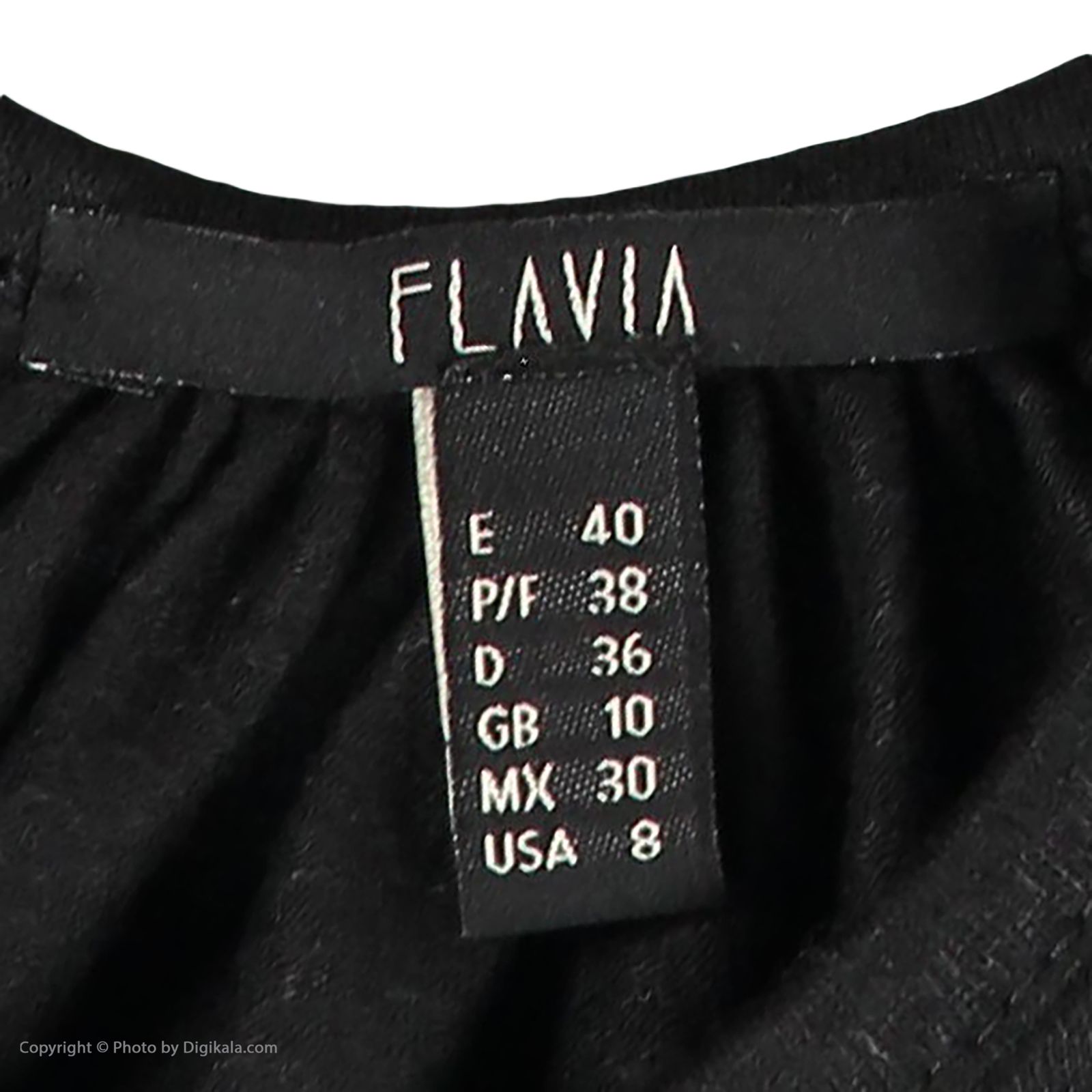 تی شرت زنانه فلاویا مدل W1316106SH-BLACK -  - 6