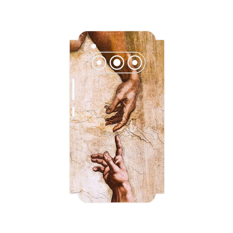 برچسب پوششی ماهوت مدل The Creation of Adam of MichelAnge مناسب برای گوشی موبایل داریا Bond II Lite 5G
