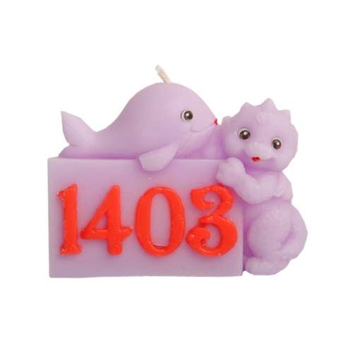  شمع مدل سال نو اژدها و نهنگ کد 1403