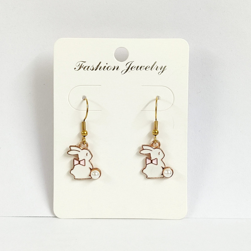 گوشواره دخترانه مدل خرگوش گوشواره دخترانه مدل خرگوش