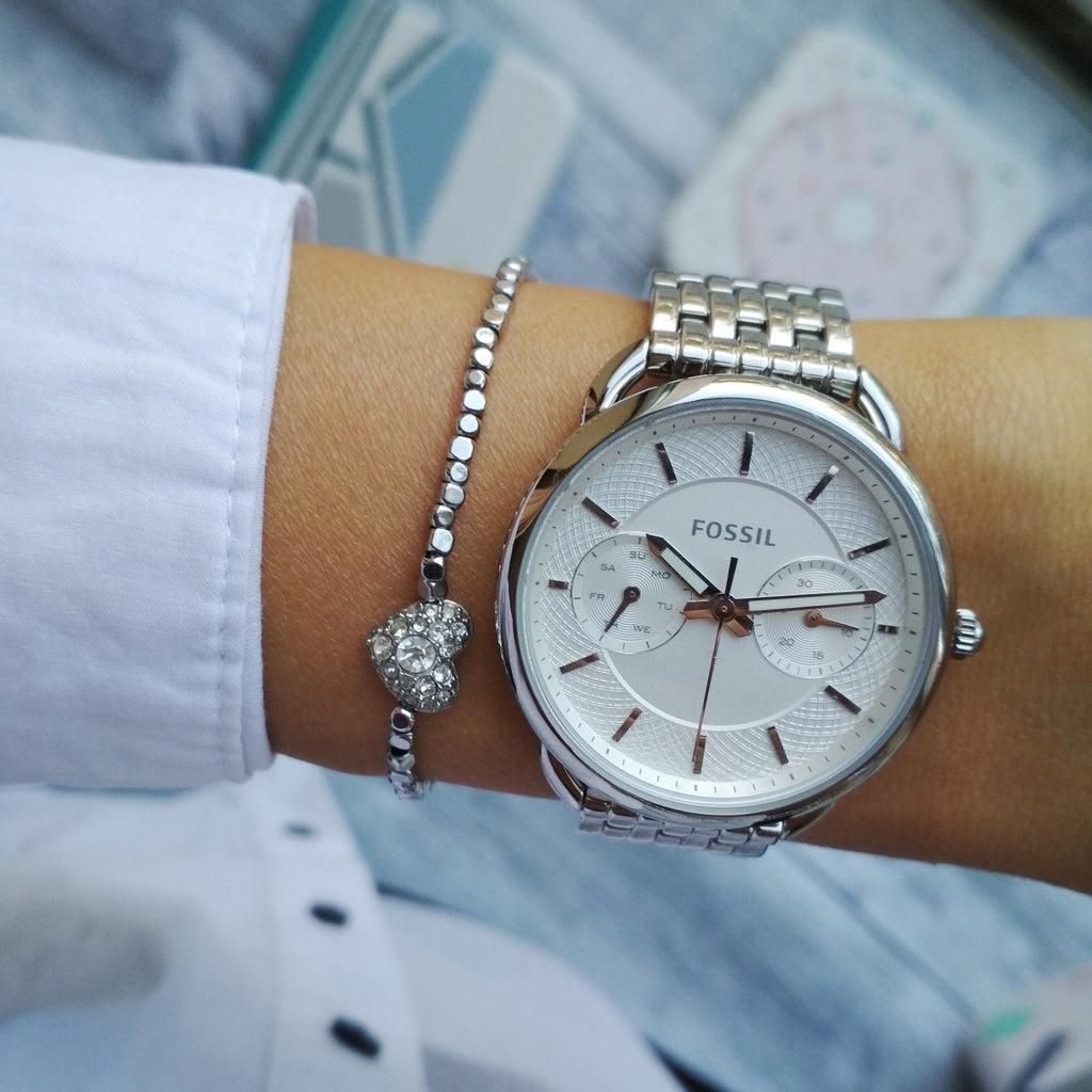 ساعت مچی عقربه ای زنانه فسیل کد ES3712 -  - 5