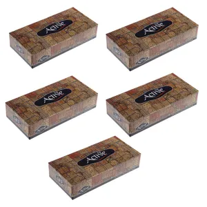 دستمال کاغذی 100 برگ اکتیو مدل eslimi بسته 5 عددی