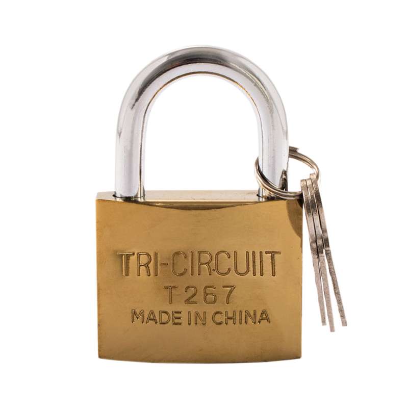 قفل آویز تی آر آی  کد T267