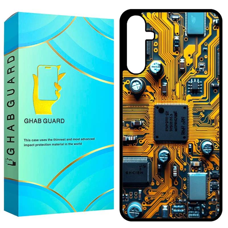 کاور قاب گارد طرح تکنولوژی مدل GCHPA14 مناسب برای گوشی موبایل سامسونگ Galaxy A14 4G / A14 5G / M14 5G