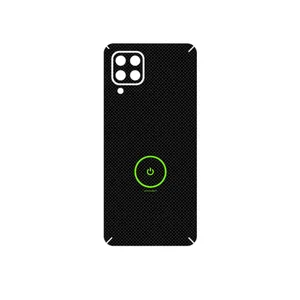 MAHOOT Minimal Power Button Cover Sticker for Samsung Galaxy M32